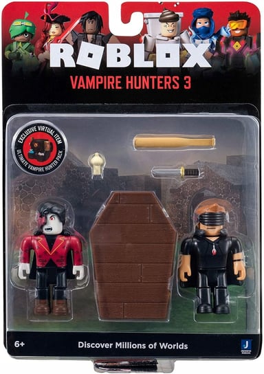 Roblox, Vampire hunters figurki, kod do gry, jazwares Funko POP