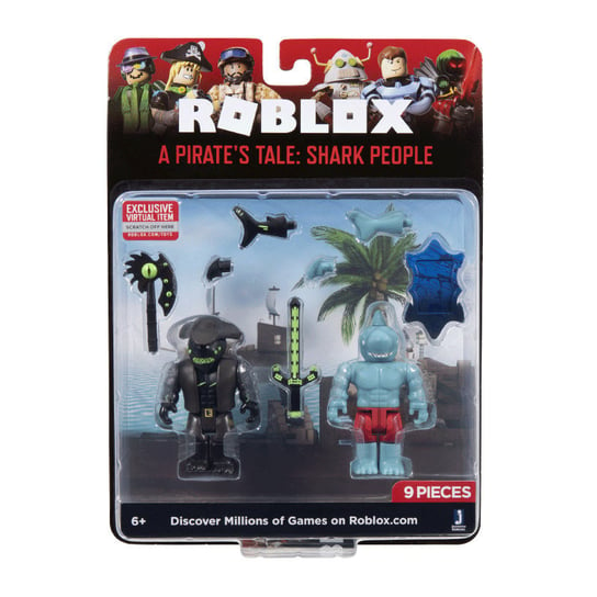 Roblox, zestaw figurek, Game Packs (a Pirate's Tale: Shark People) W.7 Roblox