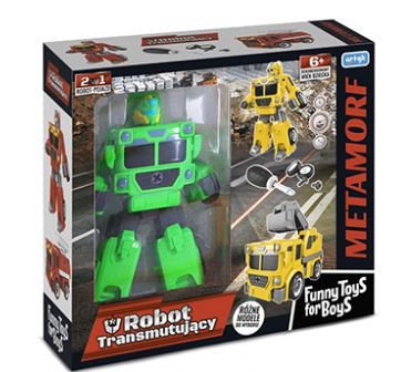 Robot/Auto Kontener Funny Toys For Boys Artyk