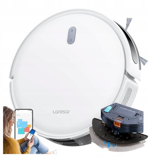 ROBOT SPRZATAJĄCY LARESAR L10 Odkurzacz i mop automatyczny moc 6500Pa Laresar