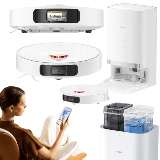 Robot Sprzątający Xiaomi Robot Vacuum X20 Mopowanie Stacja Mapa Aplikacja Xiaomi
