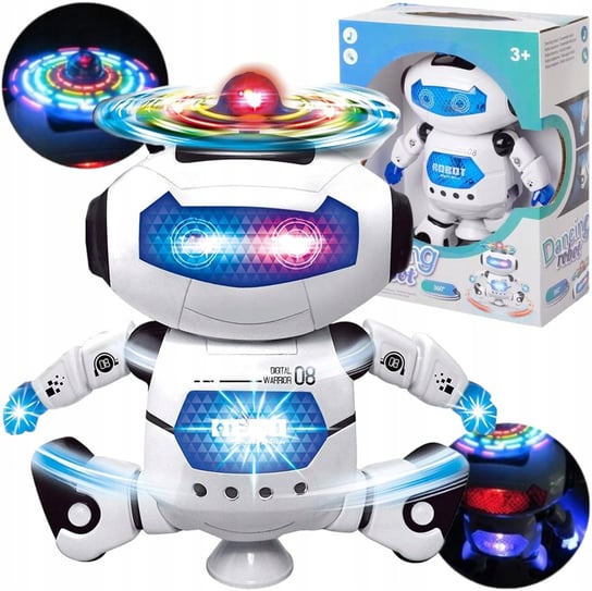 Robot Tańczy Obraca Się 360° Ze Światłem Dźwiękiem Inna marka