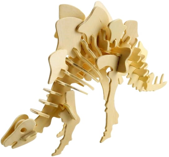 ROBOTIME Drewniane Puzzle 3D - Dinozaur Stegozaur Robotime