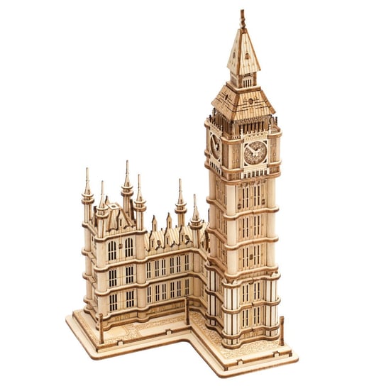 ROBOTIME Drewniane Puzzle 3D - LED Big Ben Nice Idea