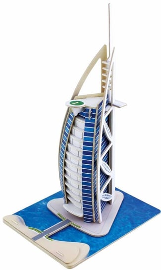 ROBOTIME Drewniane Puzzle 3D Model Hotel Burjal-Arab Robotime