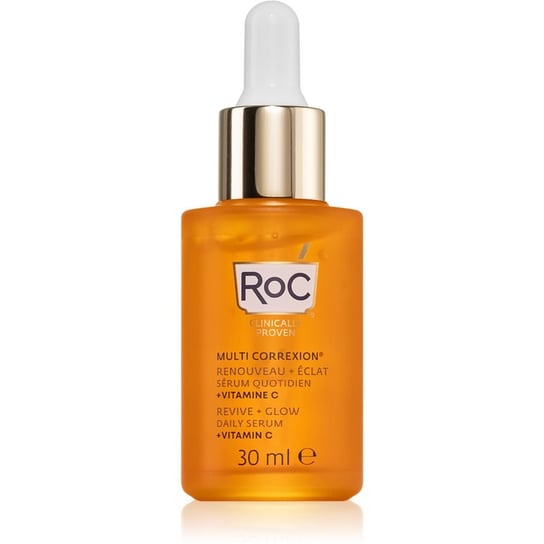 RoC Multi Correxion Revive + Glow serum rozjaśniające z witaminą C do twarzy i szyi 30 ml RoC