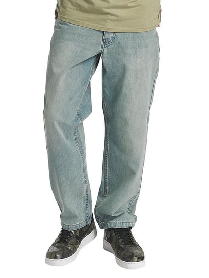 Rocawear, Spodnie męskie jeans Baggy Fit, niebieski, rozmiar 36 Rocawear