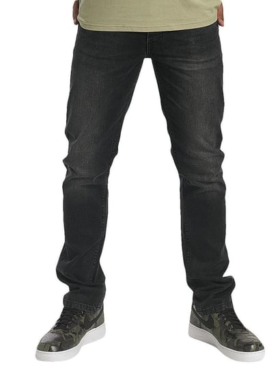 Rocawear, Spodnie męskie Straight Fit Jeans Relax Fit, czarny, rozmiar 38 Rocawear