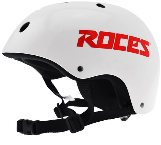 Roces, Kask rowerowy, Aggressive, 300756 02, biały, rozmiar S Roces