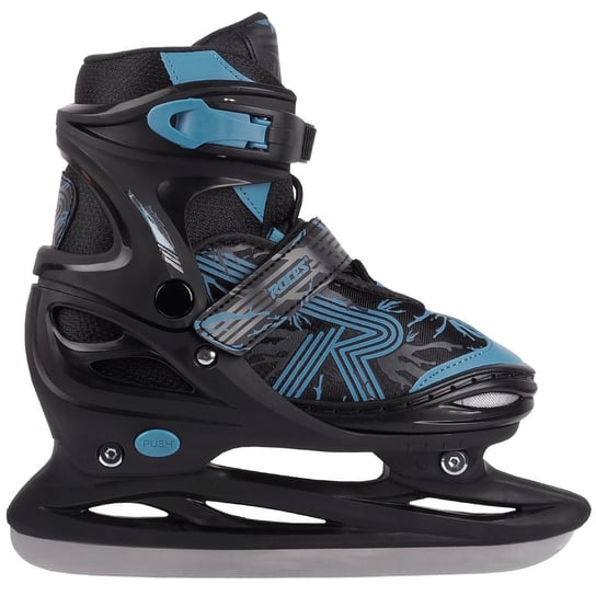Roces, Łyżwy Chłopięce, Jokey Ice 3.0, Czarno-Niebieskie, 450707, Rozmiar 30/33 Roces