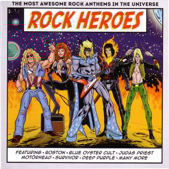 Rock Heroes (Australian Edition) Deep Purple, Electric Light Orchestra, Santana, Scorpions, Toto, Stranglers, Allman Brothers Band, Gallagher Rory, Fleetwood Mac, Judas Priest, Europe