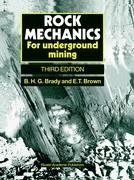Rock Mechanics Brady B. G. H., Brown E. T.
