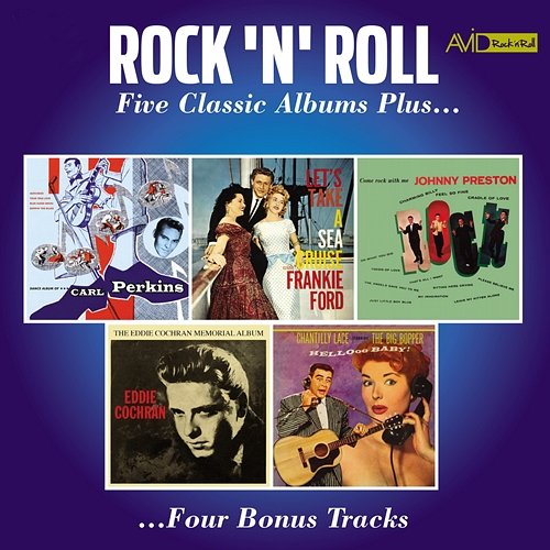 Rock N Roll - Five Classic Albums Plus (Dance Album of Carl Perkins / Let's Take a Sea Cruise / Come Rock with Me / The Memorial Album / Chantilly Lace) (Digitally Remastered) Various Artists