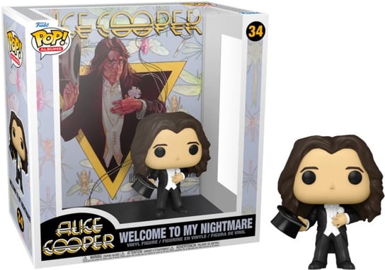 Rock - Pop Album N° 34 - Alice Cooper - Welcome To My Nightmare Funko