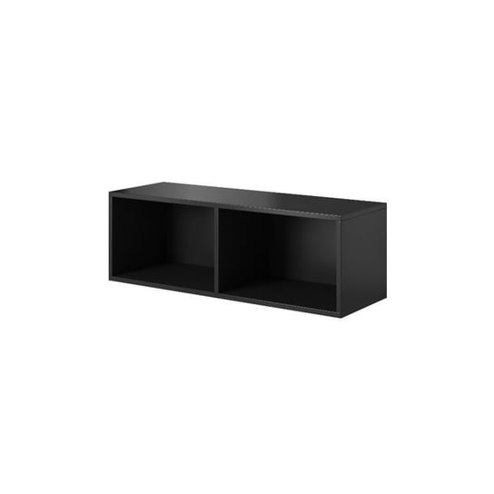 ROCK Szafka RO-2, czarna, 113x37x39 cm High Glossy Furniture