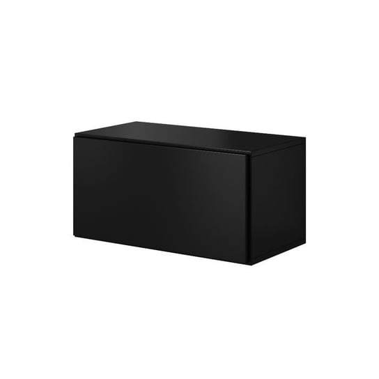 ROCK Szafka RO-3, czarna, 75x37x39 cm High Glossy Furniture