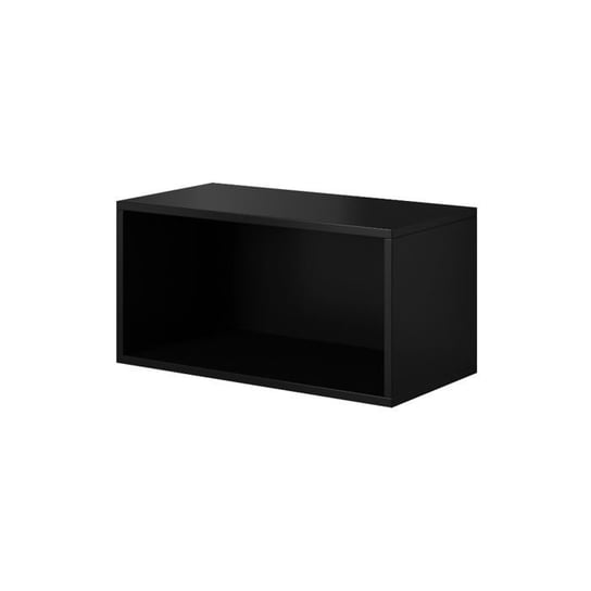 ROCK Szafka RO-4, czarna, 75x37x39 cm High Glossy Furniture