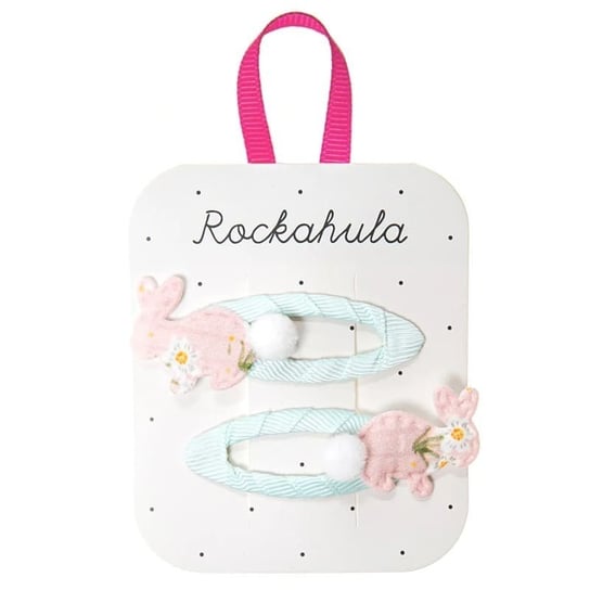 Rockahula Kids - 2 spinki do włosów Hoppy Bunny inna