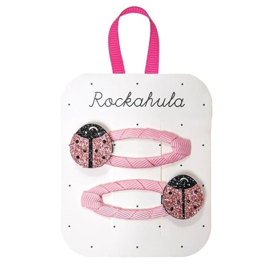 Rockahula Kids - 2 spinki do włosów Lola Ladybird Glitter Rockahula Kids