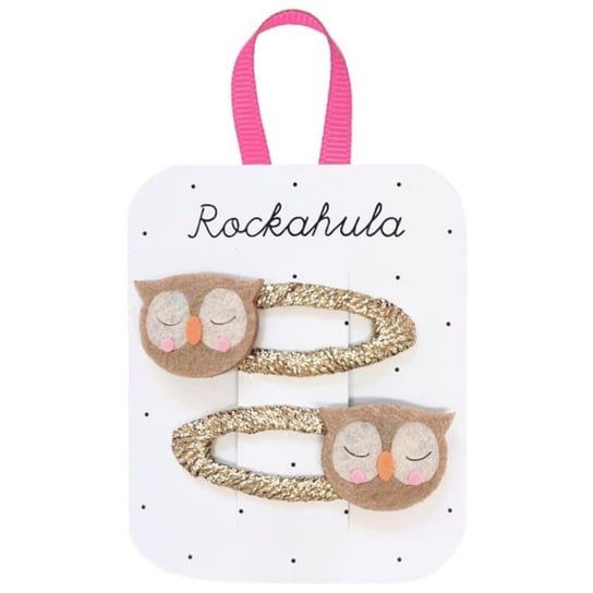Rockahula Kids - 2 spinki do włosów Sleepy Owl Rockahula Kids
