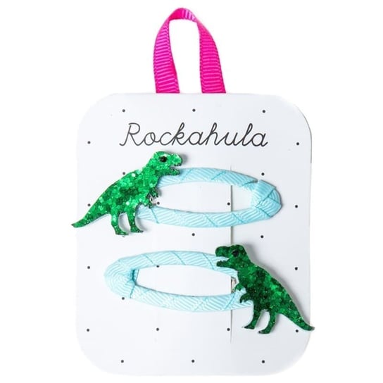 Rockahula Kids - 2 spinki do włosów T-Rex Glitter inna