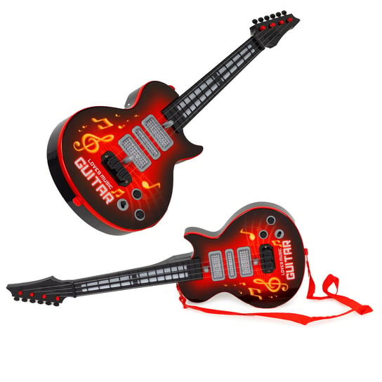 Rockowa Gitara Dla Dzieci Z Nauką Gry Na Gitarze Podczerwień Melodie Inna marka