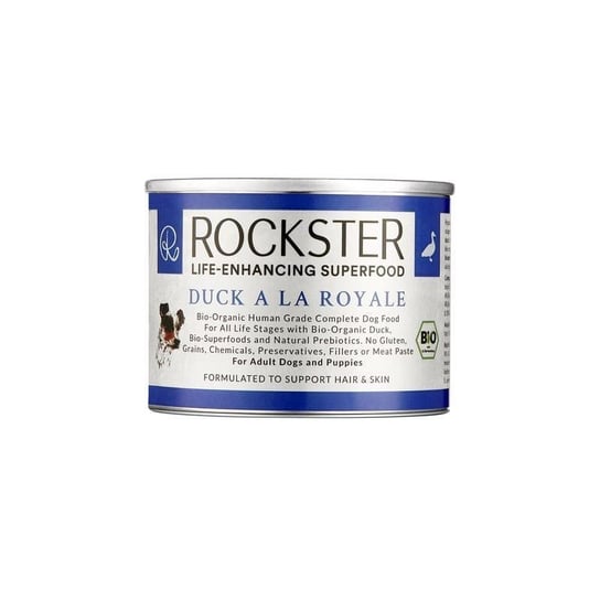 Rockster Superfood Duck a la Royale BIO Kaczka, cukinia i mango 195g Rockster