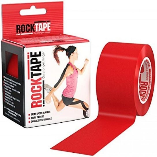 RockTape - (5cm x 5m) - Czerwona RockTape