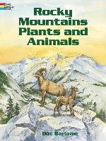 Rocky Mountain Plants and Animals Coloring Book Barlowe Dot