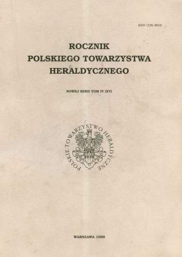 Roczniki Polskiego Towarzystwa Heraldycznego. Tom 4 Opracowanie zbiorowe