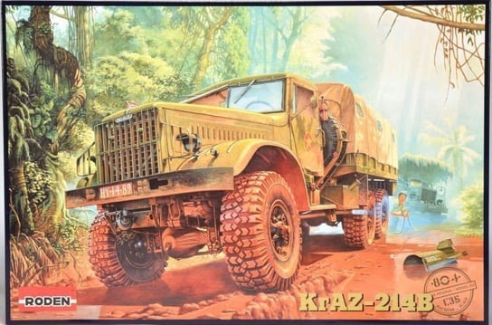 Roden 804 KrAZ-214B Soviet Heavy Truck 1:35 24H Roden