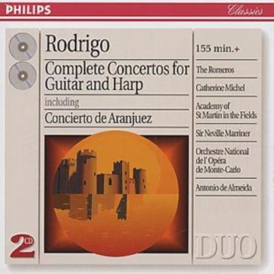 Rodrigo: Complete Concertos For Guitar And Harp Duo