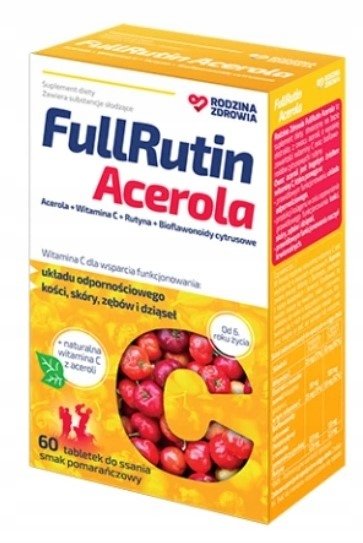 Rodzina Zdrowia, Fullrutin Acerola, 60 Tabletek Rodzina Zdrowia