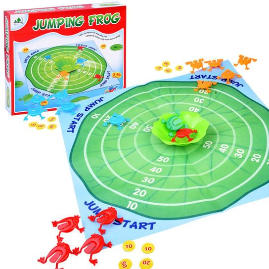 Rodzinna gra zręcznościowa żabki pchełki GR0375 Inna marka