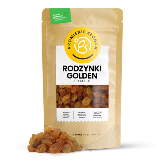 Rodzynka golden Jumbo 1000g PROMIENIE SŁOŃCA