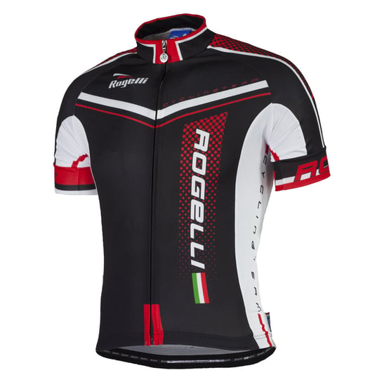 ROGELLI GARA MOSTRO - męska koszulka rowerowa 001.242, czarno-czerwona Rogelli