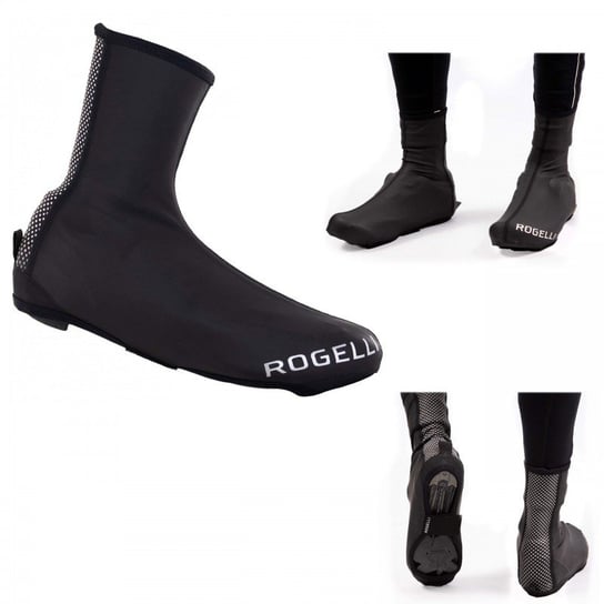 Rogelli, Ochraniacze na buty, FLUX wodoodporne, czarny, rozmiar XL Rogelli