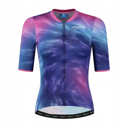 Rogelli Tie Dye - Modna, Damska Koszulka Rowerowa Rogelli