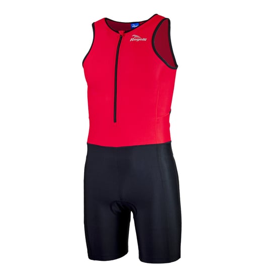 ROGELLI TRI FLORIDA 030.001 męski strój triathlonowy, czerwono-czarny Rogelli