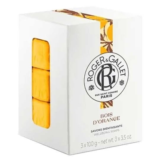 Roger & Gallet Bois d'Orange Dobroczynne mydło w pudełku 3 x 100g Inny producent