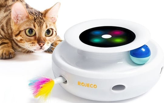 Rojeco, Interaktywna zabawka dla kotów 2w1 Rojeco
