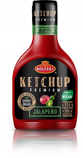 ROLESKI Ketchup Premium Jalapeno Pikantny 465g Roleski
