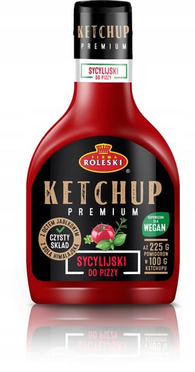 ROLESKI Ketchup Premium Sycylijski do Pizzy 465g Roleski