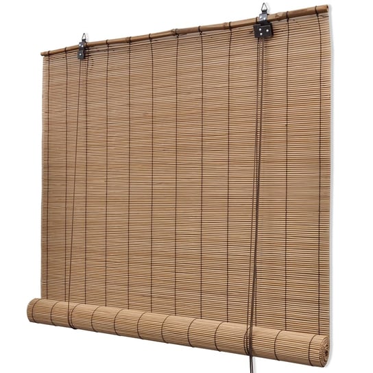 Roleta bambusowa, 140x160 cm, brązowa / AAALOE Inna marka