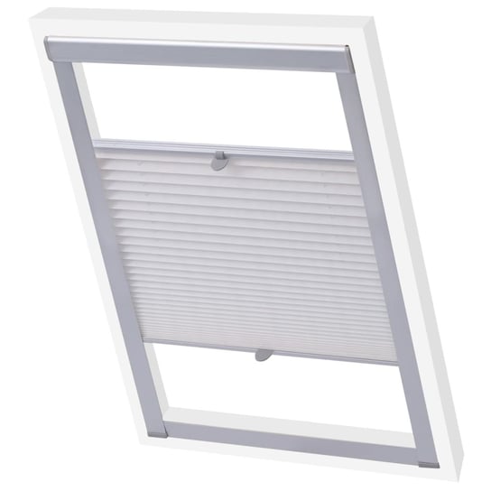 Roleta plisowana Velux - biała, 104, UV, aluminiow Zakito Europe