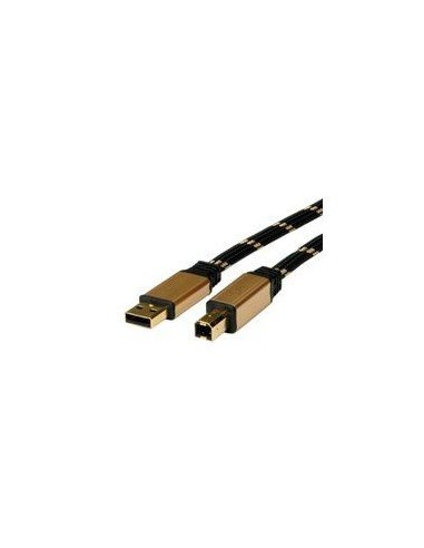 ROLINE Gold USB 2.0 Kabel Type A-B 3.0 m Roline