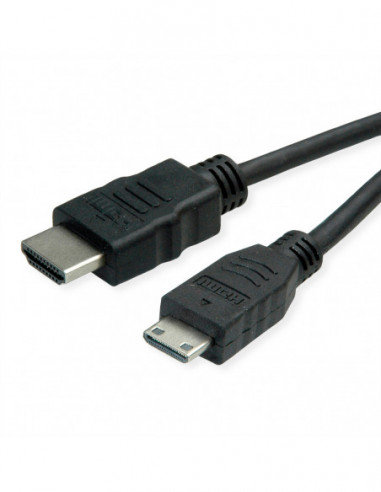 ROLINE GREEN HDMI High Speed Cable + Ethernet, A - C, M/M, 2 m Roline