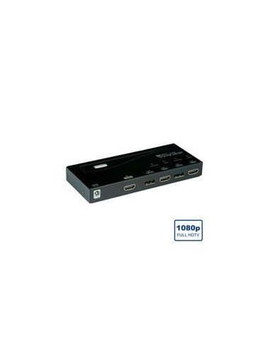 ROLINE HDMI/DisplayPort Switch, 4-Porty Roline