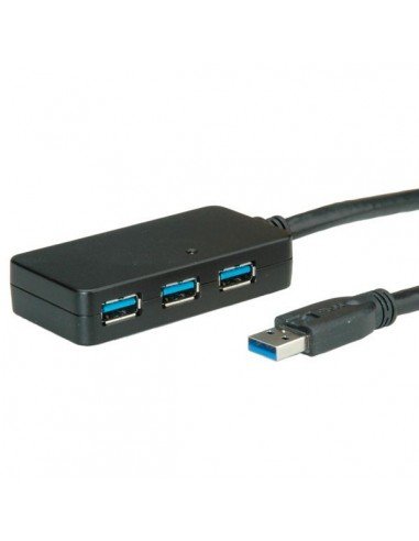 ROLINE Hub USB 3.0 4-portowy 10m Roline