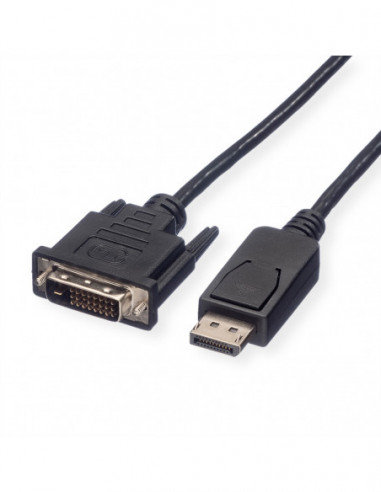 ROLINE Kabel DisplayPort, DP-DVI (24+1), M/M, czarny, 1,5 m Roline